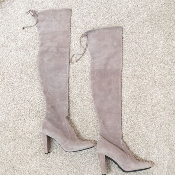 Stuart Weitzman Highland Over The Knee Boots
Taupe ASO Olivia Palermo Size 9.5 - Picture 4 of 15